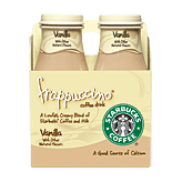 Frappuccino Coffee Drink Coffee Drink Vanilla 9.5 Oz Full-Size Picture